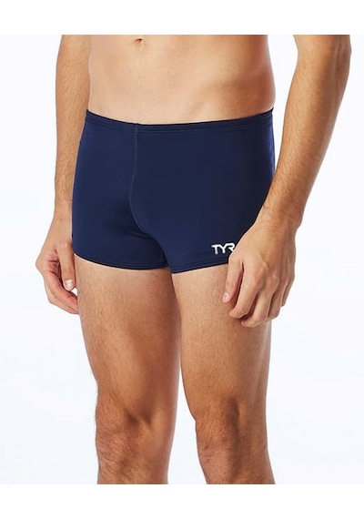 Tyr Durafast Elite Erkek Kare Paça Mayo - Solid Lacivert