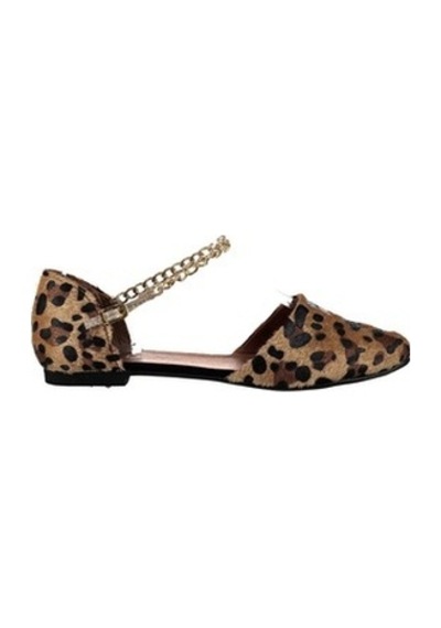Fox Shoes Leopar Kadın Babet B726024402 Leopar