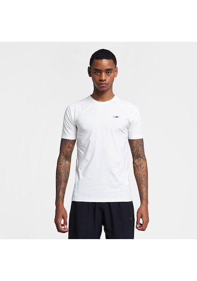 Lescon Erkek Antrenman Kısa Kol T-shirt 26b-1061 Beyaz