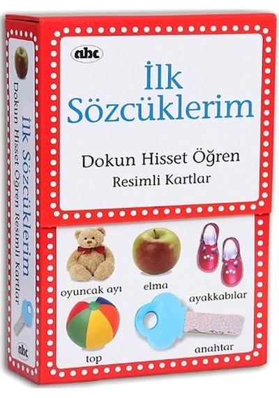 İlk Sözcüklerim Dokun Hisset Öğren- Abc Yayınevi
