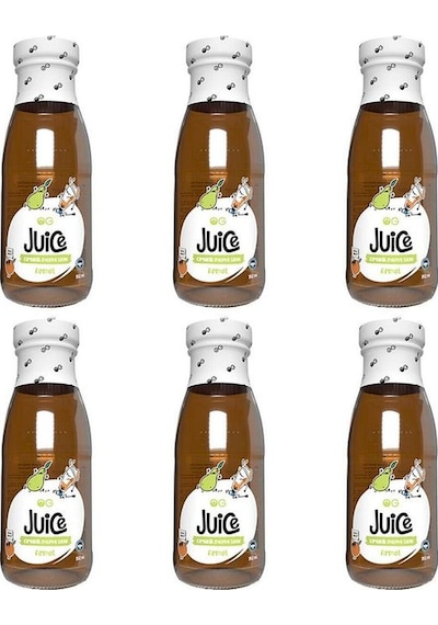 OG natural 6'lı Organik Armut Suyu 250 Ml Armut