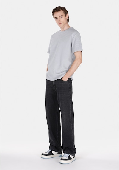 Colin's Colins Comfort Fit Yuvarlak Yaka Düz Erkek Mavi Kısa Kol Tişört Cl1072066 Cl1072066 Q1.v1 Ble Mavi