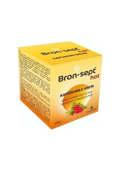 Bron-sept Hot Kapsikumlu Merhem 40 Gr