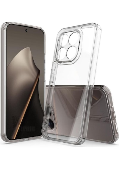 Xiaomi 17 Uyumlu Silikon Kılıf - Darbe Emici Kamera Korumalı Esnek Kapak - Şeffaf Şeffaf