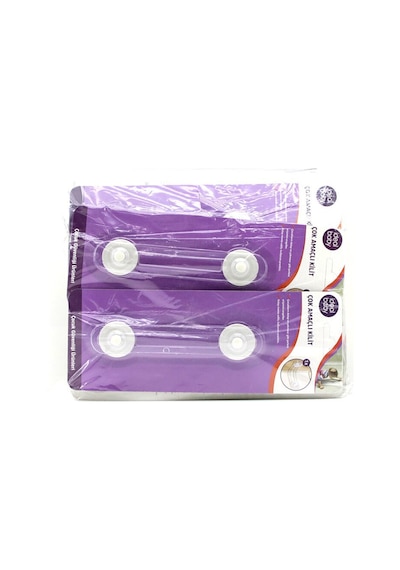 İdeal Baby Ide-08 Ide-17 Çok Amaçlı Kilit Büyük Dolap Çekmece Çoçuk Emniyet - 24'li Paket Diğer