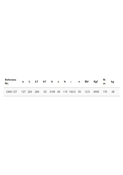 Er-el Modüler Mekanik Çelik Mengene