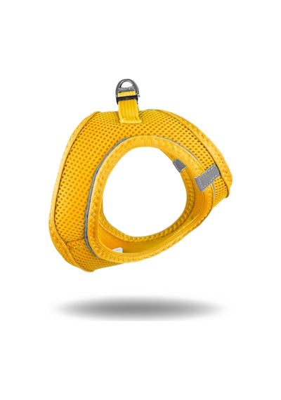 Air-Mesh Küçük ve Orta Irk Kedi Köpek Göğüs Tasması - Yumuşak, Nefes Alabilir, Dayanıklı SARI 2XS