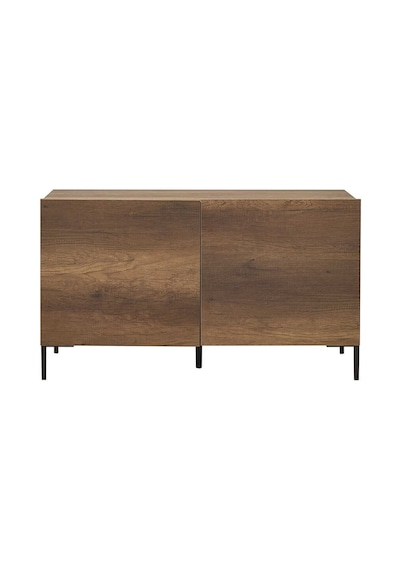Roma 2 Kapaklı Modüler Tv Ünitesi - Koyu Ceviz Oslo Ceviz 120x70x43 Cm Gxyxd