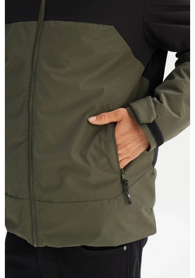 Lee Kapüşonlu Relaxed Haki Erkek Mont L2520257801 Haki