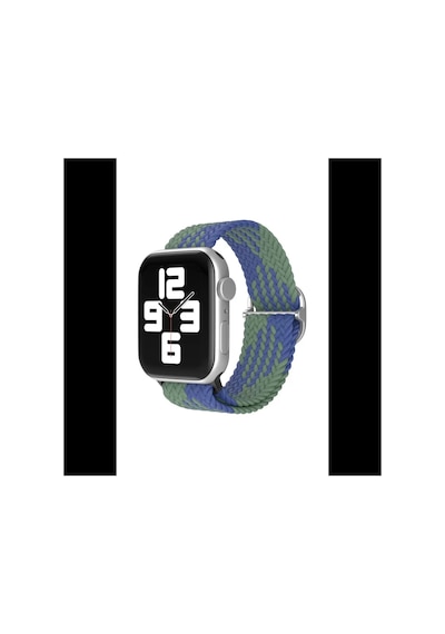Watch 38mm Star Kordon - Yeşil-lacivert Bz8683140570552