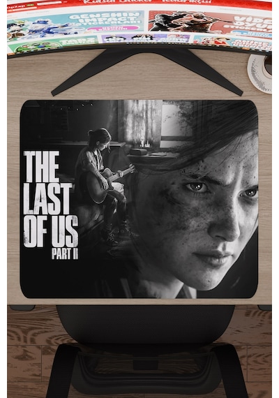 The Last Of Us Kaymaz Dikişli Kauçuk Oyuncu Mousepad V1 - 48x40 Xl Gaming Mouse Pad Fare Altlığı