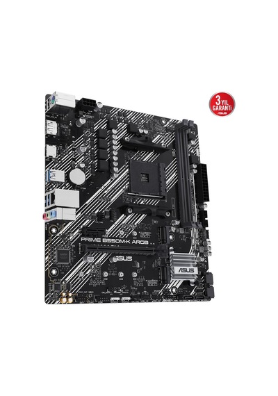 Asus Prıme B550m-k Argb B550 2xddr4 Dp/hdmı 2xm.2 Am4 Anakart-191913