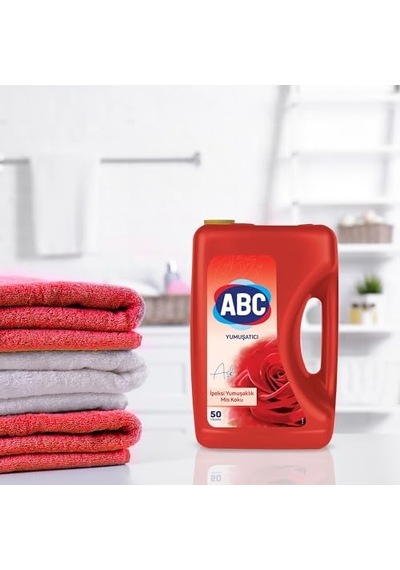 Deterjan Soft Aşk Kırmızı 5 L 1000'li Set
