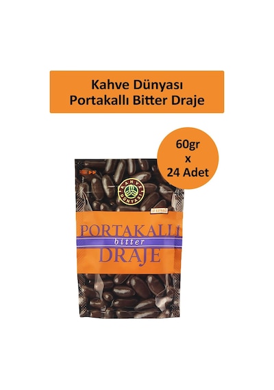 Kahve Dünyası Portakallı Bitter Draje 24 x 60 G