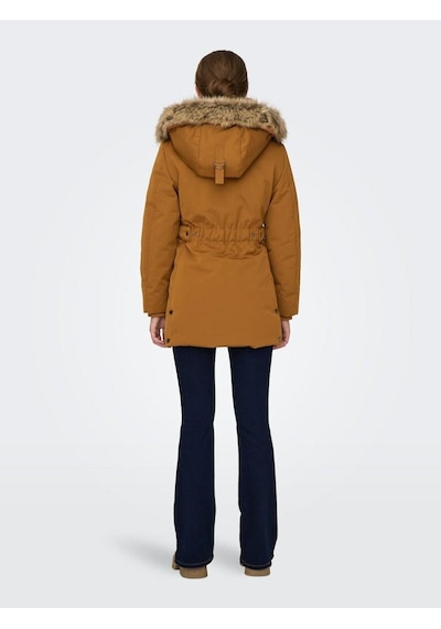 Only Bayan Parka 15300627 Tarçın Kahverengi