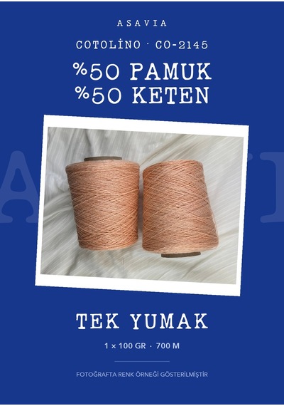 Lana Gatto Cotolino Örgü İpi %50 Pamuk %50 Keten 100 Gr 700 M Co-2145