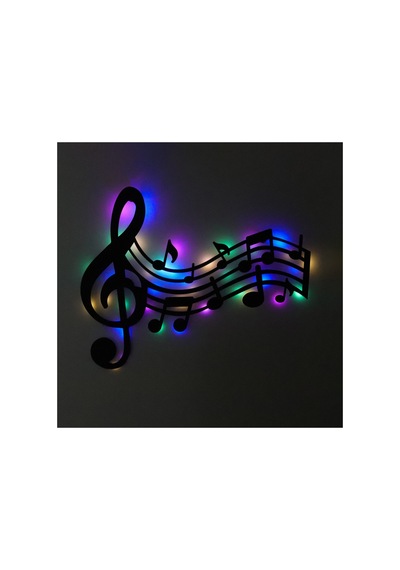Led Işıklı Sol Anahtarı Ve Notalar Müzik Temalı Tablo Duvar Dekorlu Gece Lambası Çok Renkli - 737214305 Çok Renkli Led Işıklı Sol Anahtarı Ve Notalar Müzik Temalı Tablo Duvar Dekorlu Gece Lambası Çok Renkli - 737214305 Çok Renkli