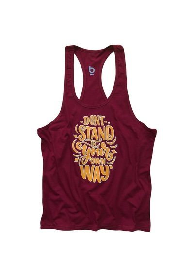 Bluu Fitness Gym Tank Top Sporcu Atleti Dontstand