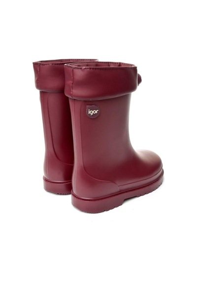 Igor W10100 Chufo Cuello Çocuk Bordo Yağmur Çizmesi