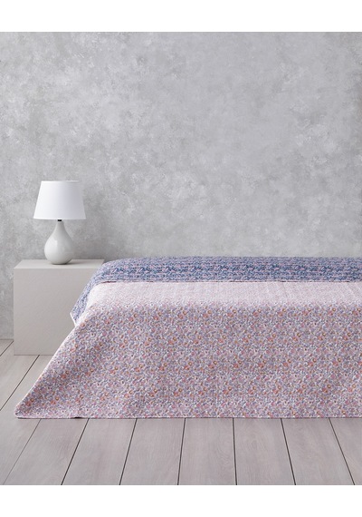 English Home Floral Cascade Tek Kişilik Çok Amaçlı Örtü 160x220 Cm Pembe Pembe