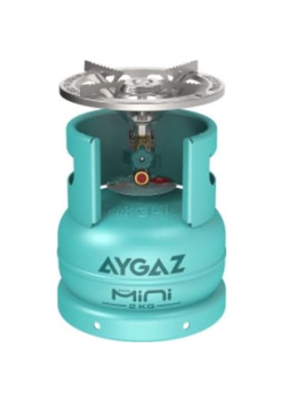 Aygaz Mini Eko Ocak + Mini Tüp Yeşil