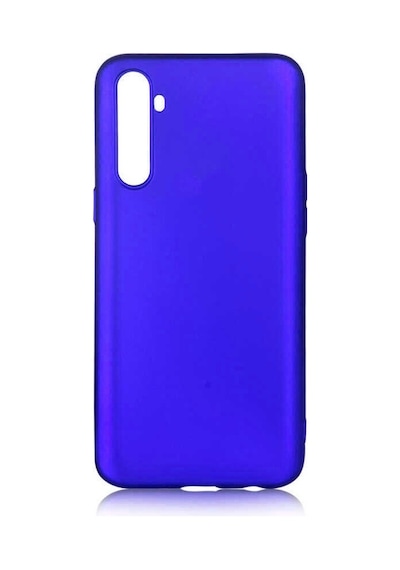 Rba Aksesuar Realme 6 Pro Kılıf Rba Premier Silikon Kapak - Saks Mavi Mavi