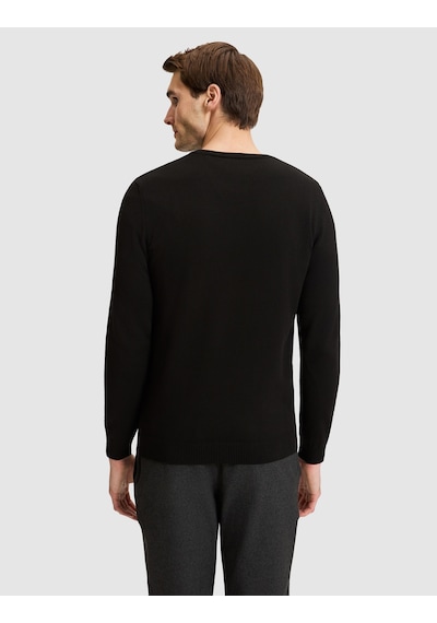 Pierre Cardin Siyah Slim Fit Basic Kazak 50331501-vr046