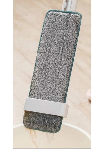 Spin Mop Mikrofiber Kendinden Sıkmalı Kovasız Paspas