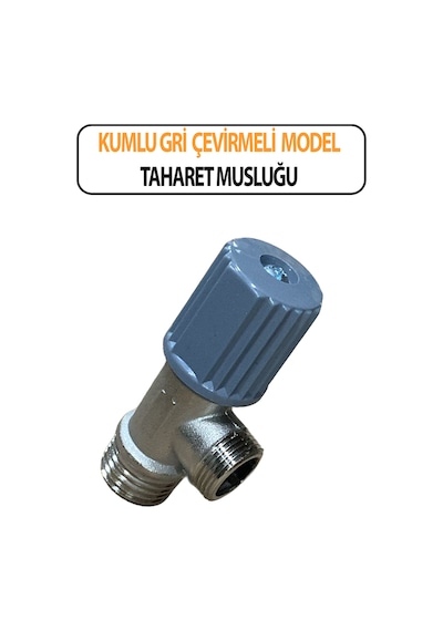 Kumlu Gri Çevirmeli Model Taharet Musluğu Diğer