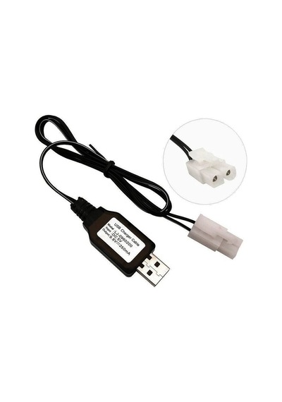 9.6v Nı-cd / Nı-mh Oyuncak Bataryası Usb Şarj Kablosu Evimdeyokyok
