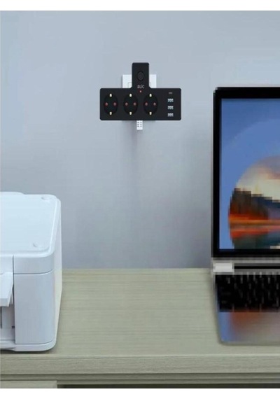 4000w, 16a, Akım Korumalı Priz 8xpriz, 3xusb, 2mt Kablo, Çoklayıcı Diğer