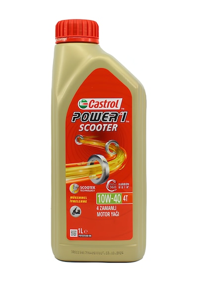 Castrol Scooter 10W40 4t 1 L 4 Zamanlı Motosiklet Yağı