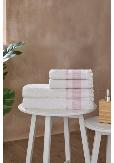 Özdilek Romantic Touch Banyo Havlusu 90x150 Cm Pembe