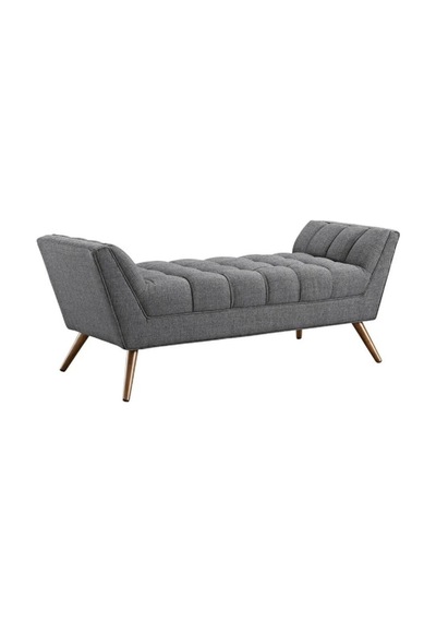 Anka Puf Bench Bank Antrasit