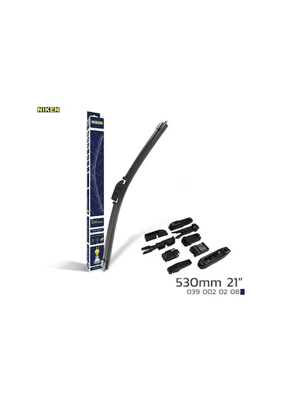 Silecek 530mm 9 Aparatlı Muz Banana Tip Nıken