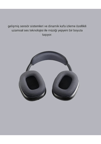 Kablosuz Kulak Üstü Kulaklık H1 Çipli, Üç Mikrofonlu, 5 Saat Kesintisiz Dinleme
