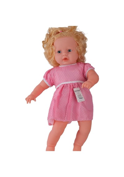 0073 60 Cm Dolgu Gövdeli Saçlı Büyük Bebek - Izbp-888164 1 Adet