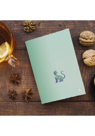 Motivasyon Defter Kedicik Yeşil