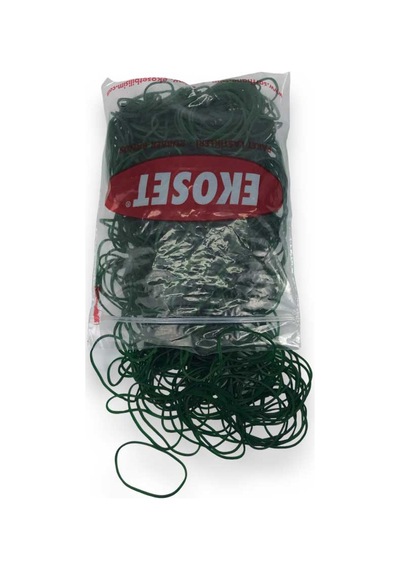 Ekoset 500 Adet 70 MM Yeşil Para Lastiği