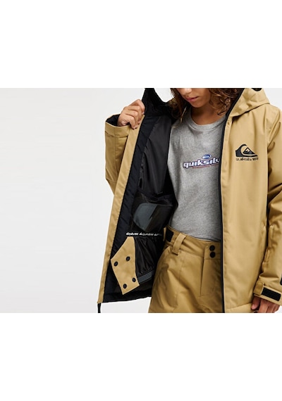 Quiksilver Mıssıon Solıd Yth Jk Çocuk Kayak Montu Eqbtj03247-clm0 Bej