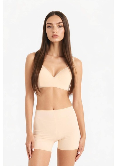 Defacto Fall in Love Yüksek Bel Boxer C3962AX25SP Bej