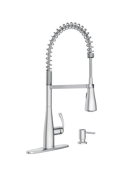 Moen Essie Krom Tek Kolu Yüksek Ark Pulldown Mutfak Bataryası, 87 Diğer