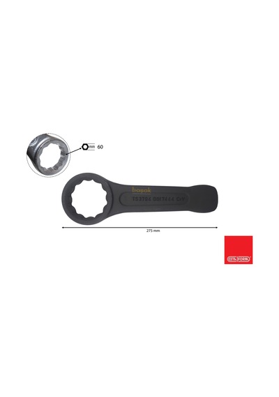 Ceta Form 60 Mm Yıldız Darbeli Çakma Anahtartar B24-60