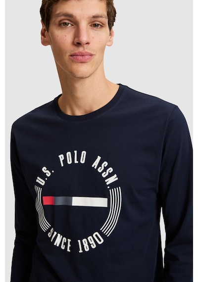 U.S. Polo Assn. Erkek Lacivert Pijama Takımı 50333253-vr033