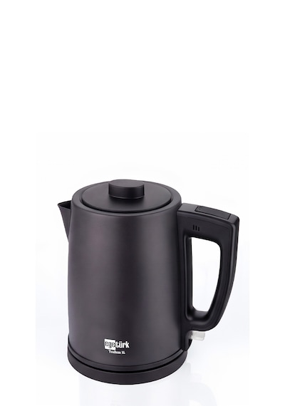 Teadem Xl Elektrikli Çay Makinesi Çaycı 2000w 1.7l Kettle 1.4l Xl Demlik 304 Paslanmaz Çelik Siyah