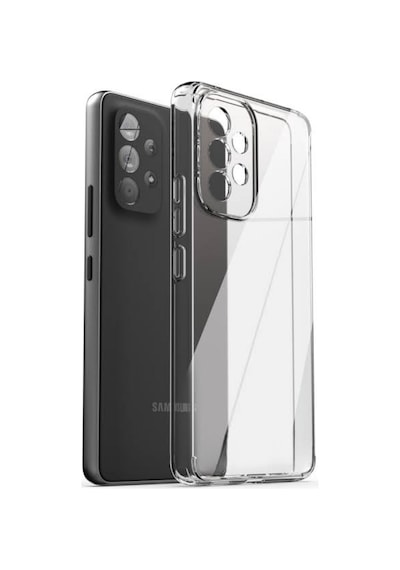 Samsung Galaxy A72 Uyumlu Silikon Kılıf Pastel Renk Tonu Kamera Korumalı Esnek Kapak Şeffaf