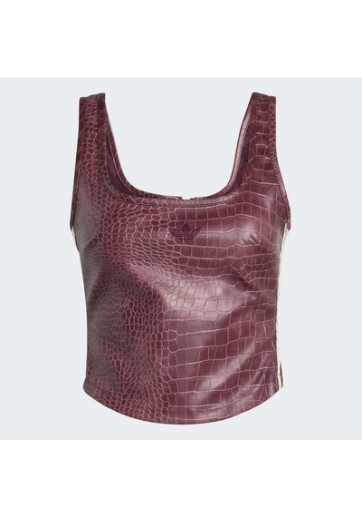 Adidas Kd8786 Pleather Corset Kadın Korse Mor