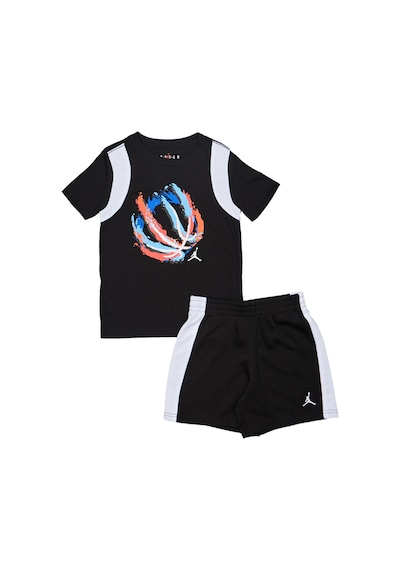 Nike Nıke Jordan Unısex Çocuk Şort T-shırt Takım 65d764-023 Siyah