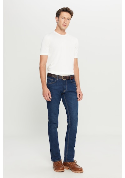 AC&Co / Altınyıldız Classics Rıss Jean Ekstra Slim Fit Pamuklu Erkek Kot Pantolon - Lacivert