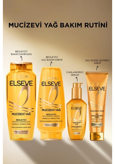 L'oreal Paris Elseve Mucizevi Yağ Tüm Saçlar İçin 150 Ml Saç Güzelleştirici Krem